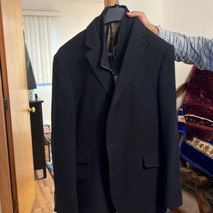 Barely used pea coat - 44L - Dark navy